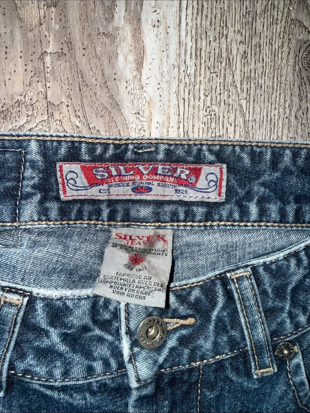 Silver Jeans Dark Wash Bootcut Jeans - Picture 2 of 9